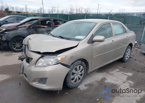 2010 Toyota Corolla Le z USA, uszkodzony, nr VIN 1NXBU4EE1AZ191278